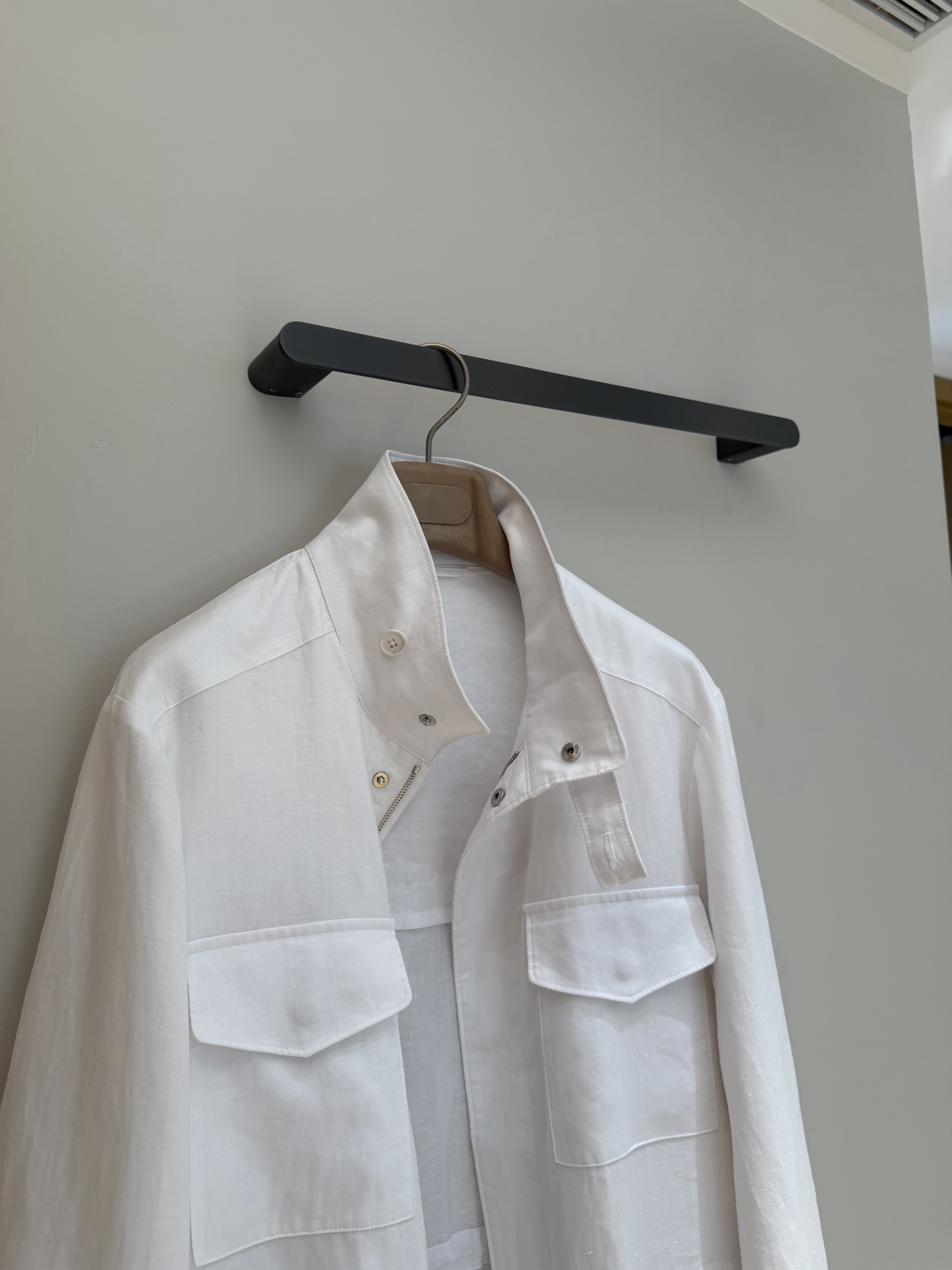 P1299 Linen solid color jacket · image 8