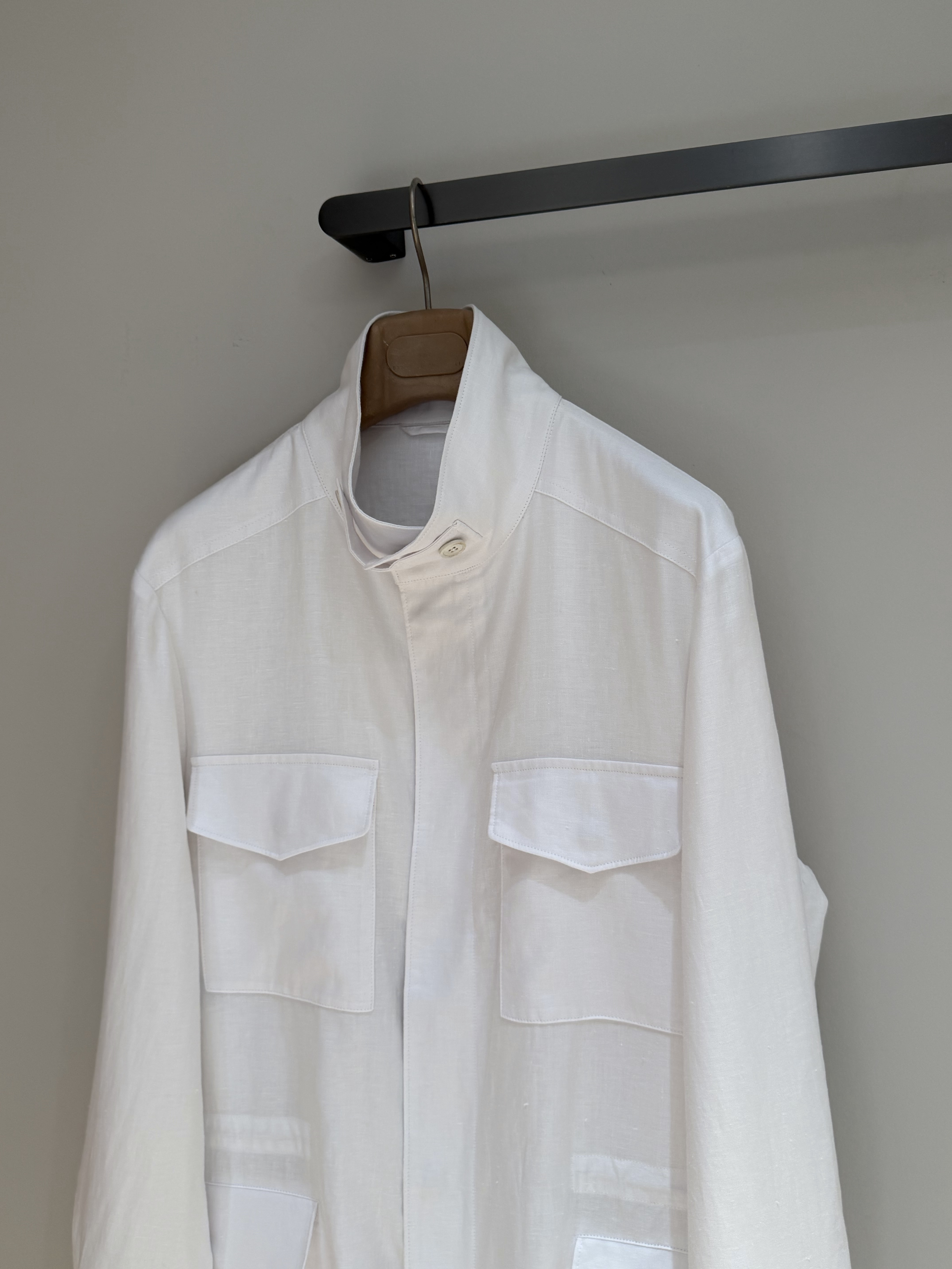 P1299 Linen solid color jacket · image 6