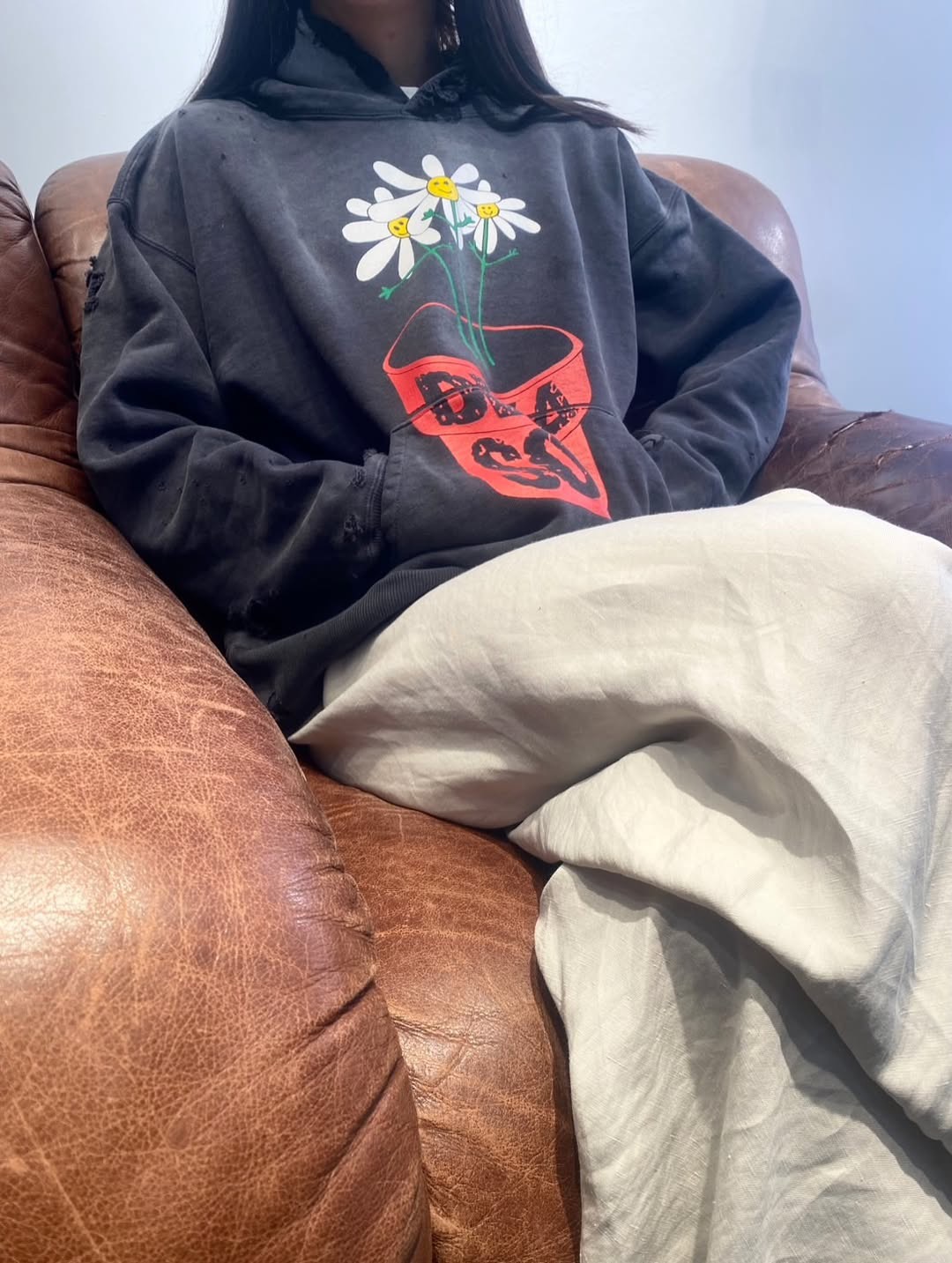 P369 Potted printed vintage hoodie · image 26