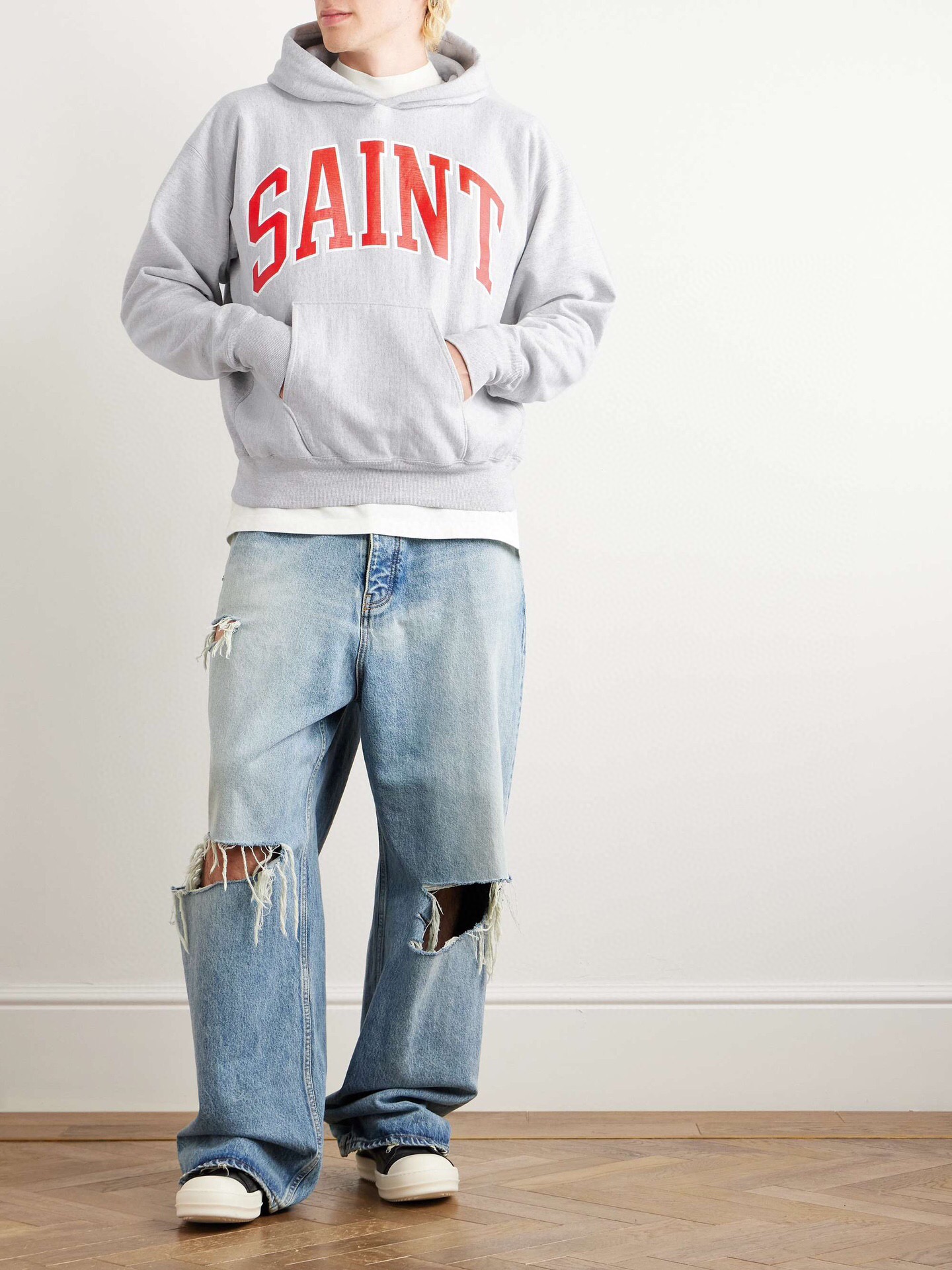 P309 Curved printed hoodie · image 12