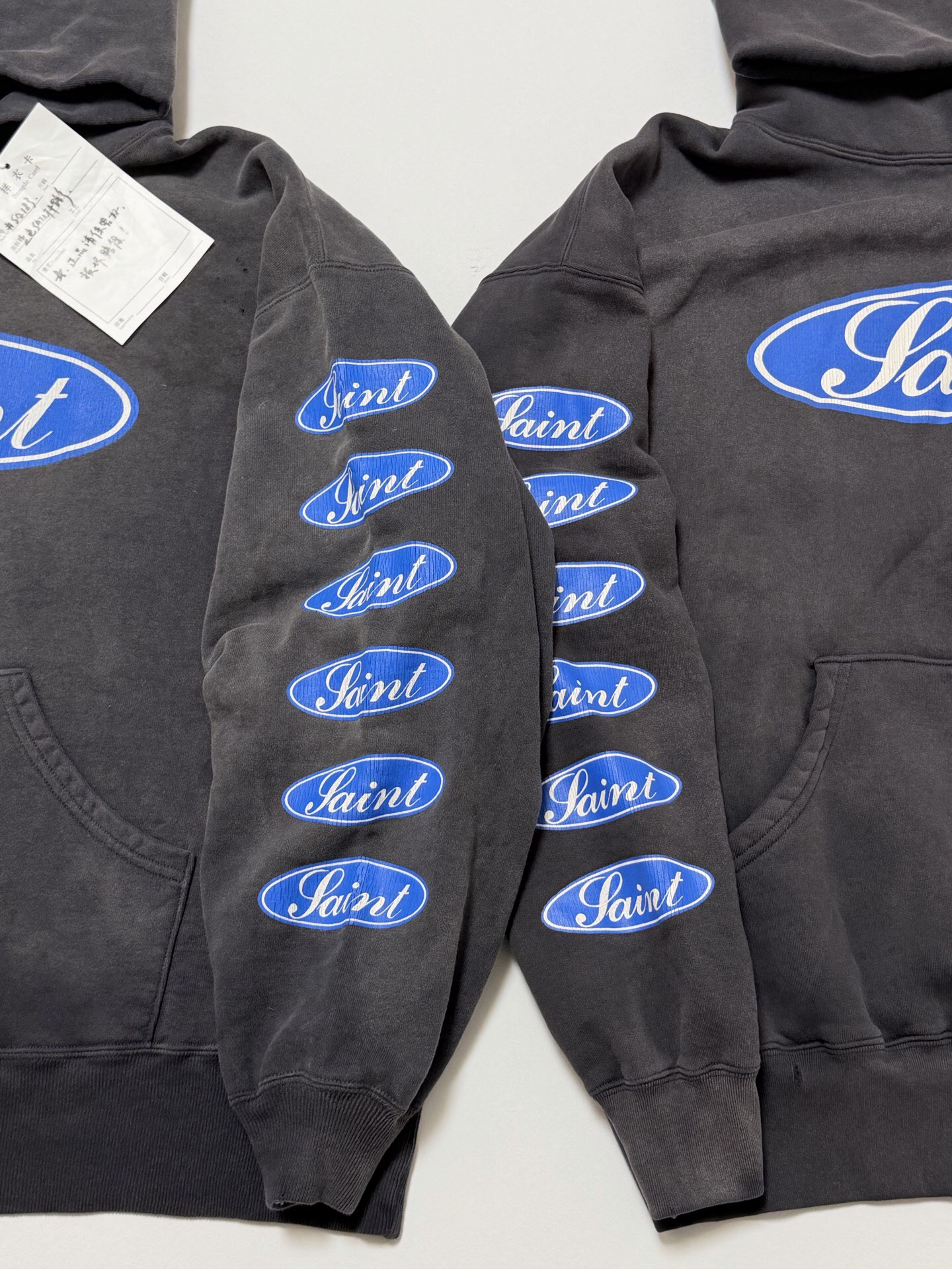 P359 Blue Saint printed hoodie · image 16