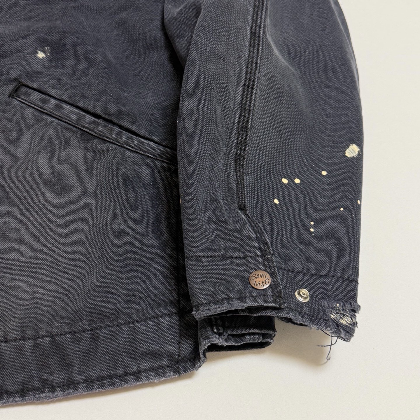 P419 Make an old denim jacket · image 12