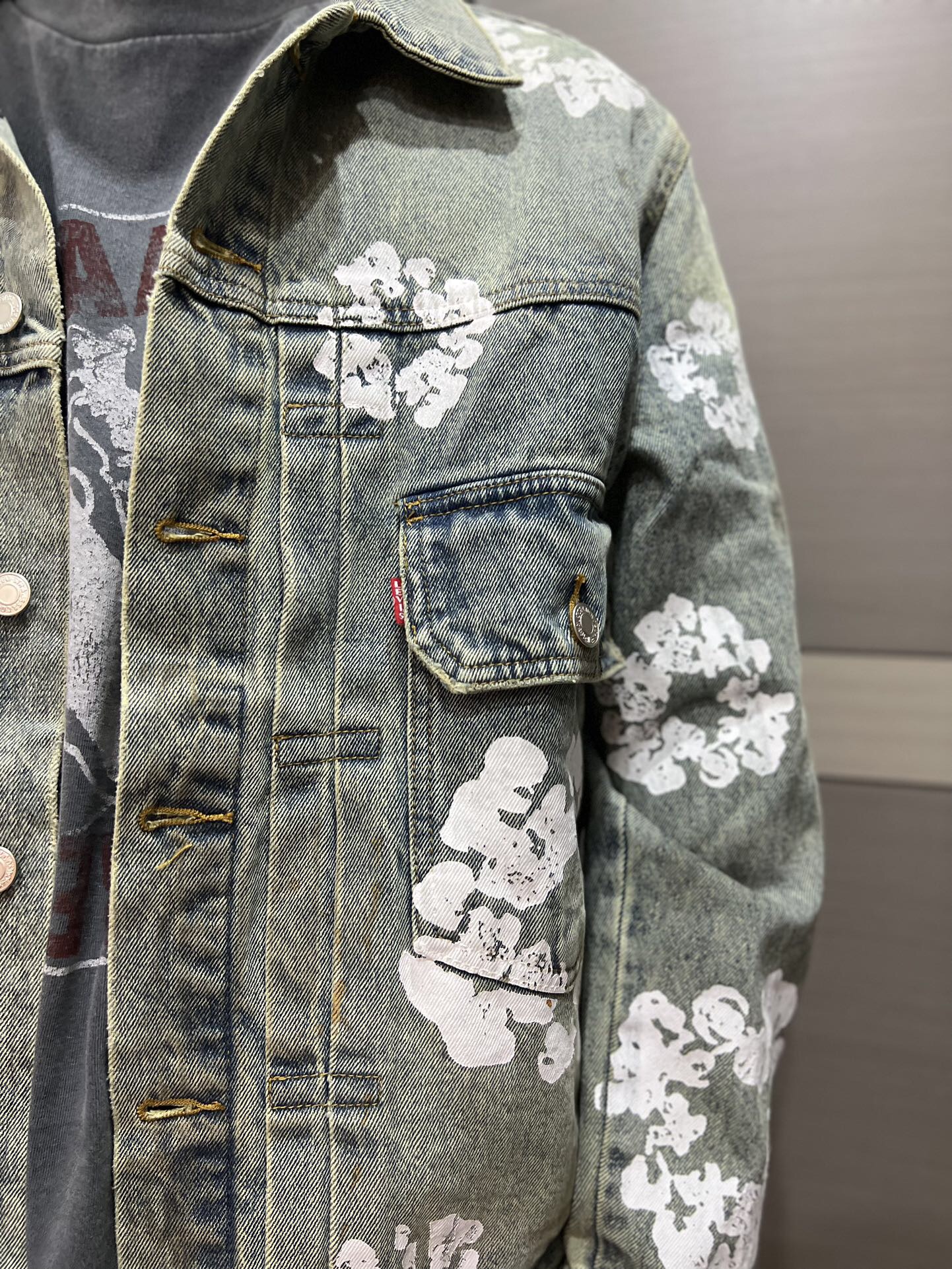 P379 Make old cotton denim jackets · image 21