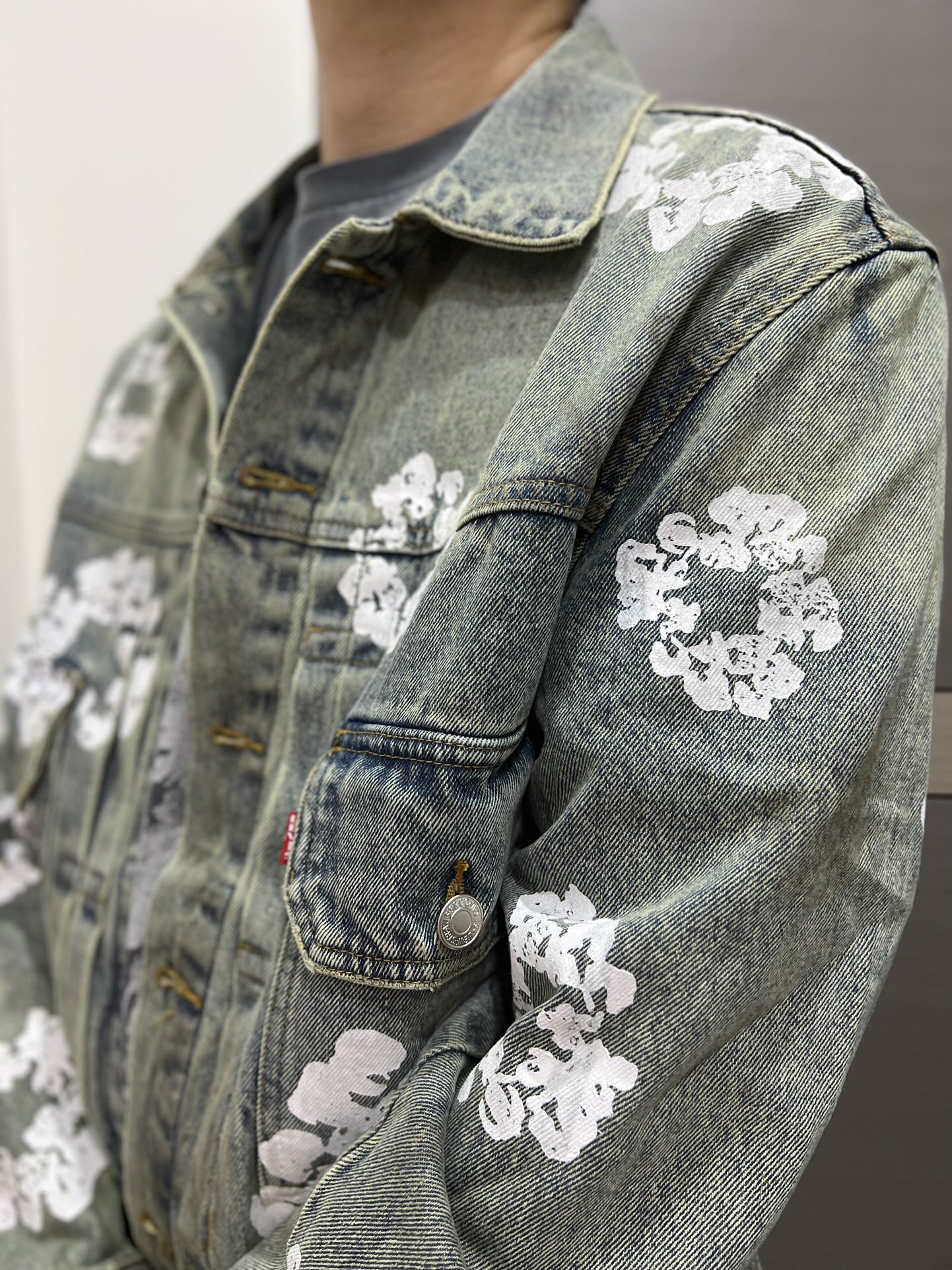 P379 Make old cotton denim jackets · image 22