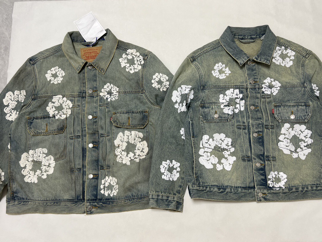 P379 Make old cotton denim jackets · image 16